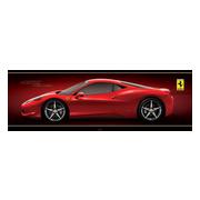 Ferrari Dörraffisch 458 Italia