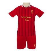 Liverpool Tröja Och Shorts Red Stripes