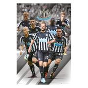 newcastle-united-affisch-players-99-1