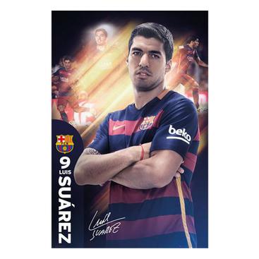Barcelona Affisch Suarez 32