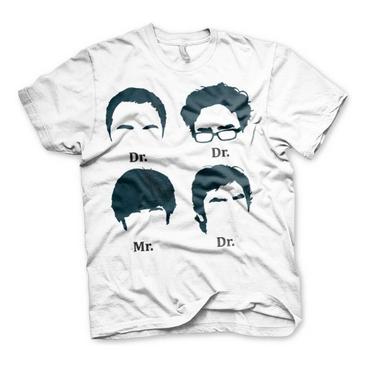 Big Bang Theory T-shirt Prefix Heads