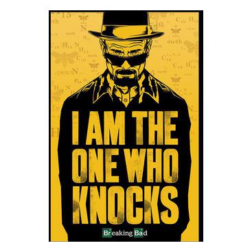 Breaking Bad Affisch I Am The One Who Knocks A155