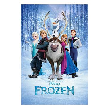 Frozen Affisch Cast B299