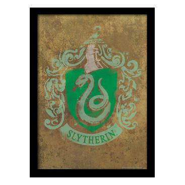 Harry Potter Inramad Bild Slytherin Crest