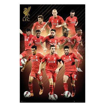 Liverpool Affisch Players 4
