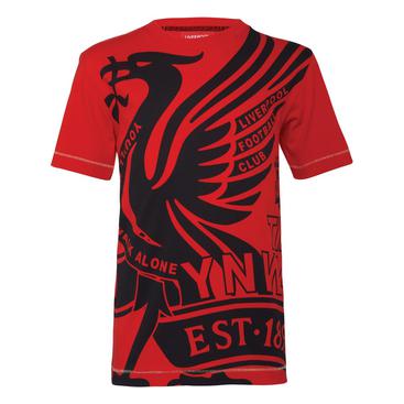 Liverpool T-shirt Strong 2 Barn Röd