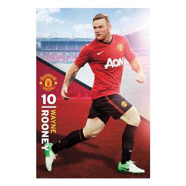 Manchester United Affisch Rooney 54