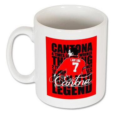 Manchester United Mugg Cantona Legend