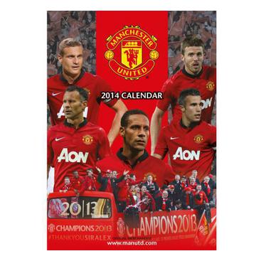 Manchester United Väggkalender 2014