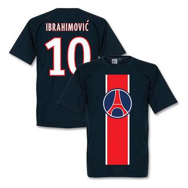 Paris St Germain T-shirt Ibrahimovic Mörkblå