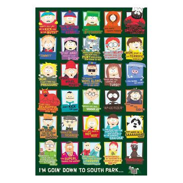 South Park Affisch Quotes