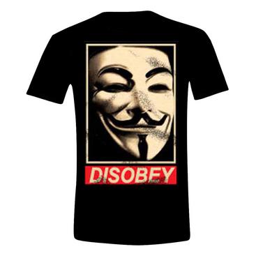 V For Vendetta T-shirt Disobey