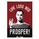 Big Bang Theory Affisch Live Long And Prosper A74