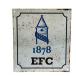 Everton Skylt Retro Logo