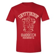 Harry Potter T-shirt Gryffindor Quidditch Röd
