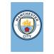 Manchester City Affisch Crest 3