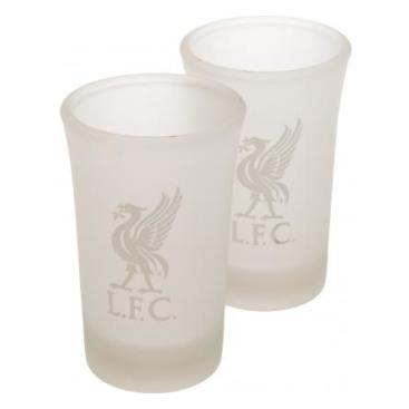 Liverpool Snapsglas Frosted 2-pack