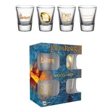 Lord Of The Rings Snapsglas 4-pack
