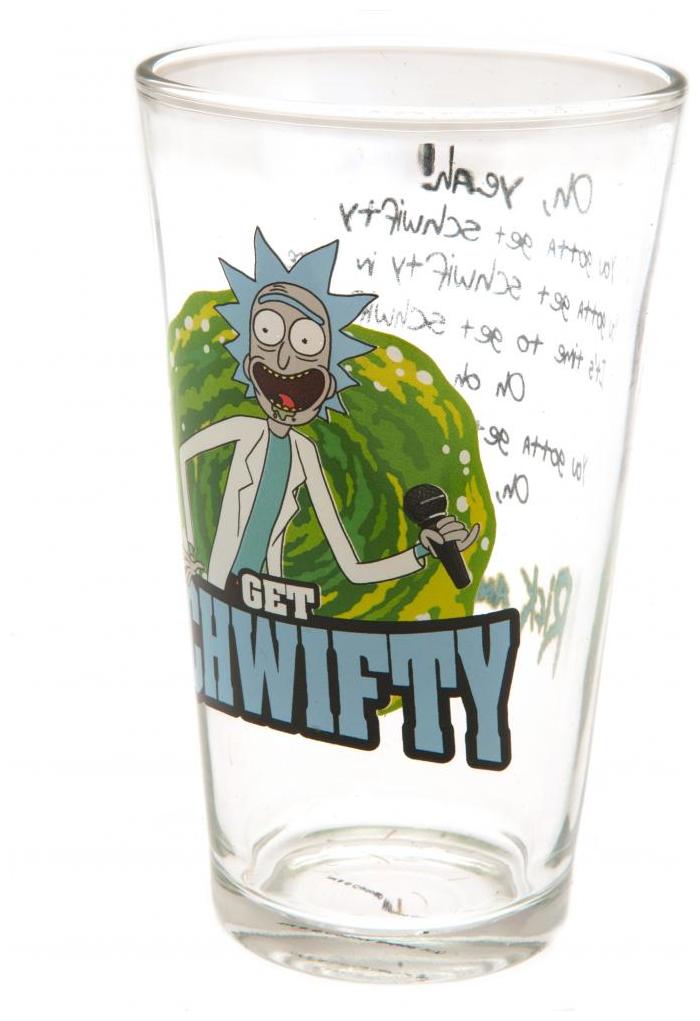 Rick And Morty Stort Glas Schwifty