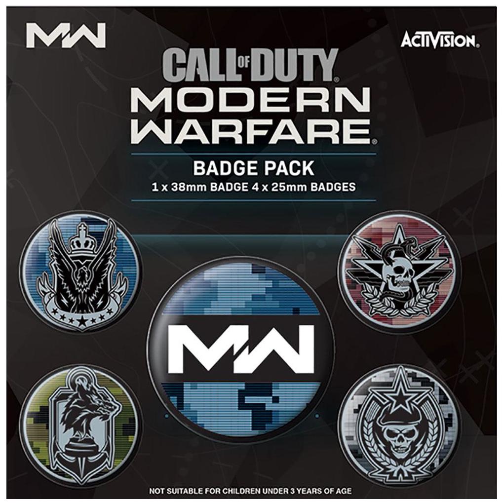 Call Of Duty Modern Warfare Emblem Knappar