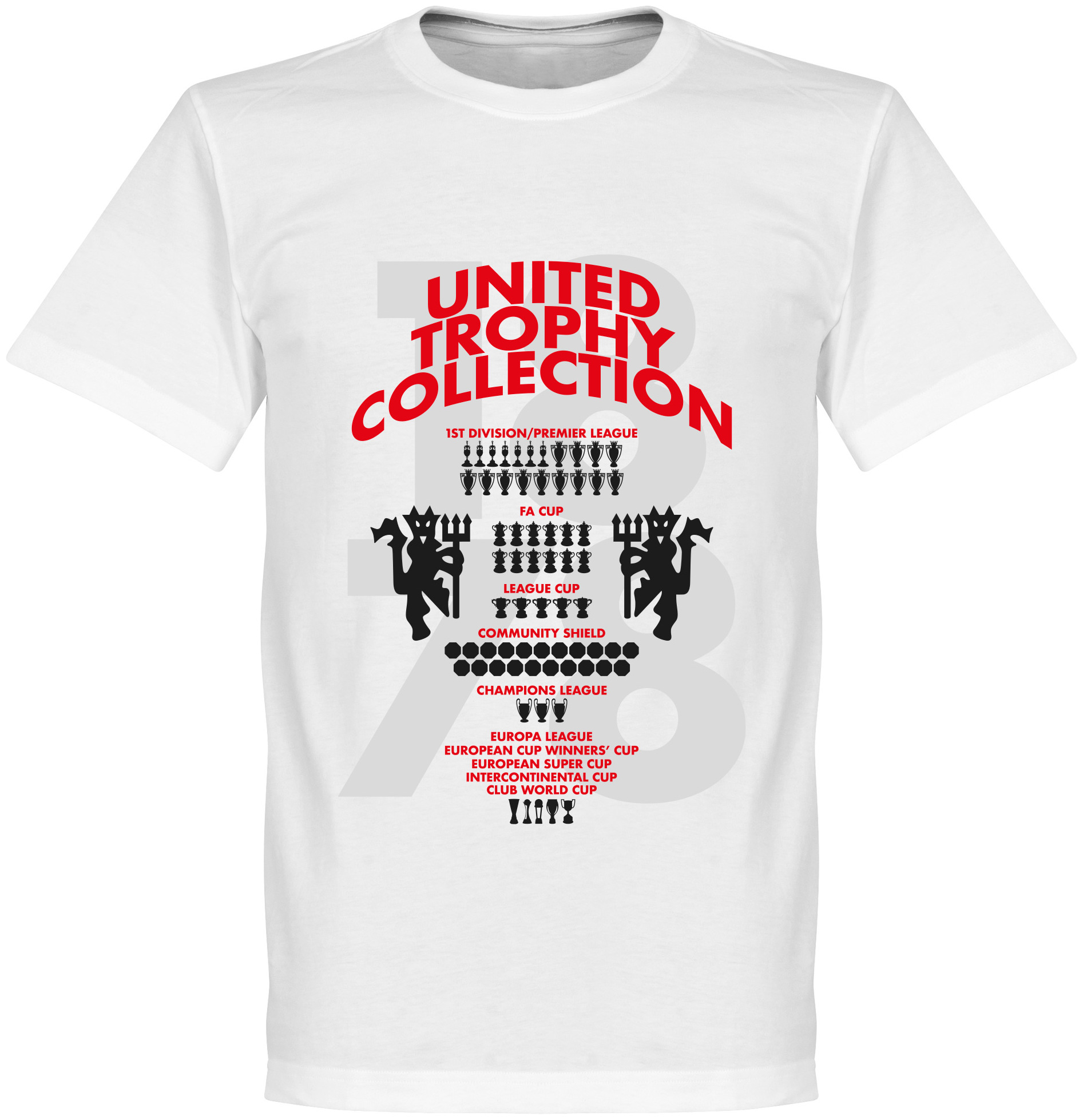 Manchester United T shirt Vit Manchester United T shirt Vit