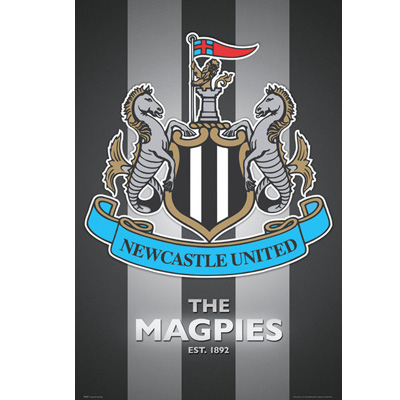 Newcastle United Affisch Crest 41